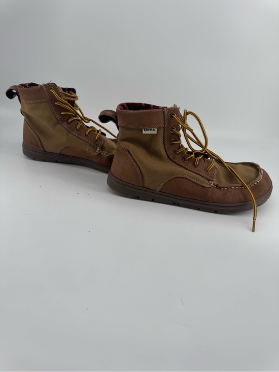 Lems Boulder Boot - Lightweight Minimalist Lace-Up Boots - Size 43